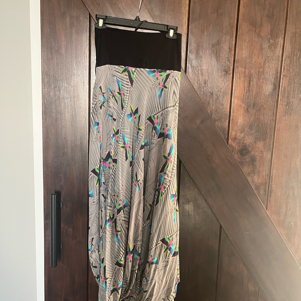 Nicole Miller Maxi Skirt in Elegant Multicolor